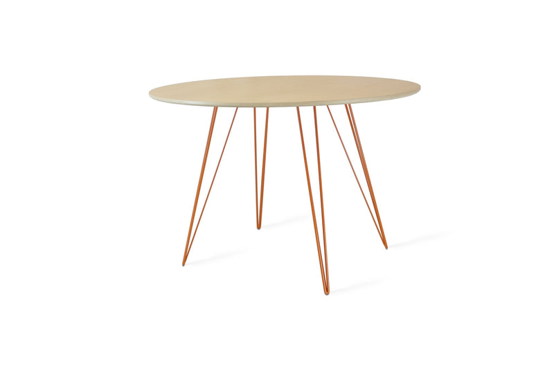 Williams Dining Table - Small Oval - Tronk - Tables + Desks - Maple - Blood Red - HORNE
