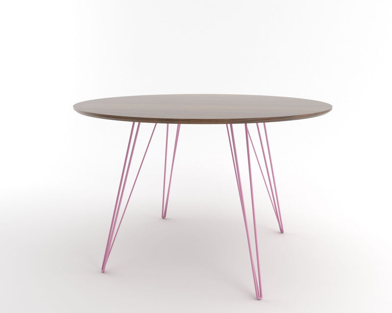 Williams Dining Table - Small Oval - Tronk - Tables + Desks - Maple - Blood Red - HORNE