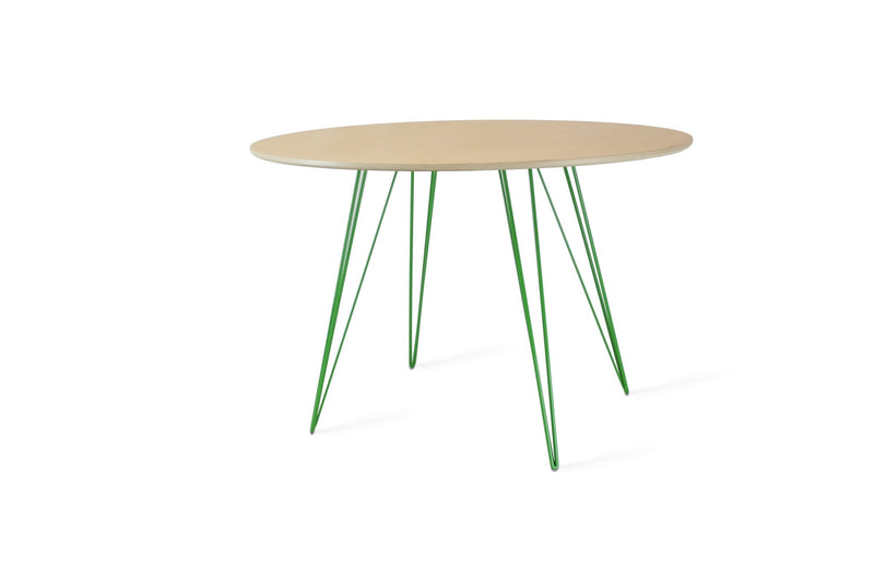 Williams Dining Table - Small Oval - Tronk - Tables + Desks - Maple - Blood Red - HORNE