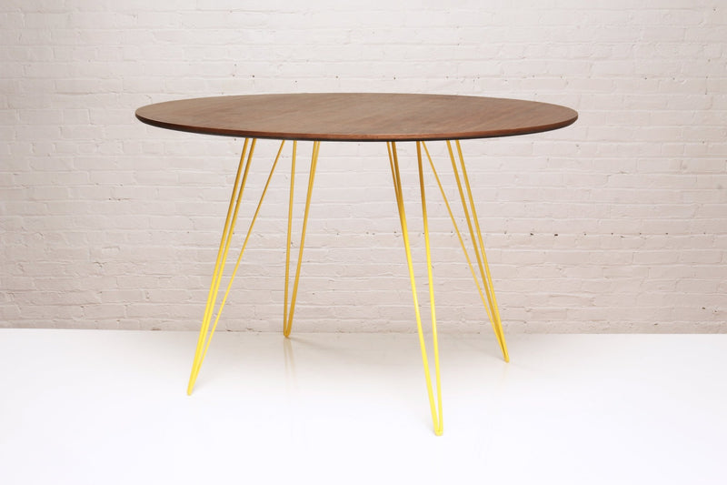 Williams Dining Table - Small Oval - Tronk - Tables + Desks - Maple - Blood Red - HORNE