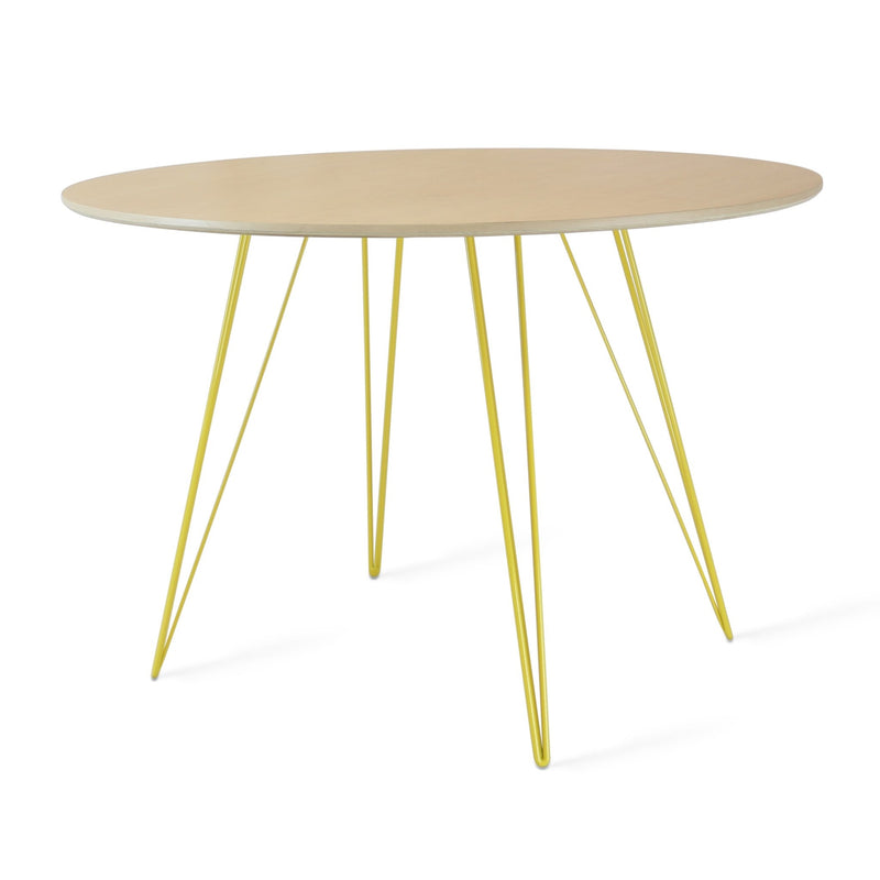 Williams Dining Table - Small Oval - Tronk - Tables + Desks - Maple - Blood Red - HORNE