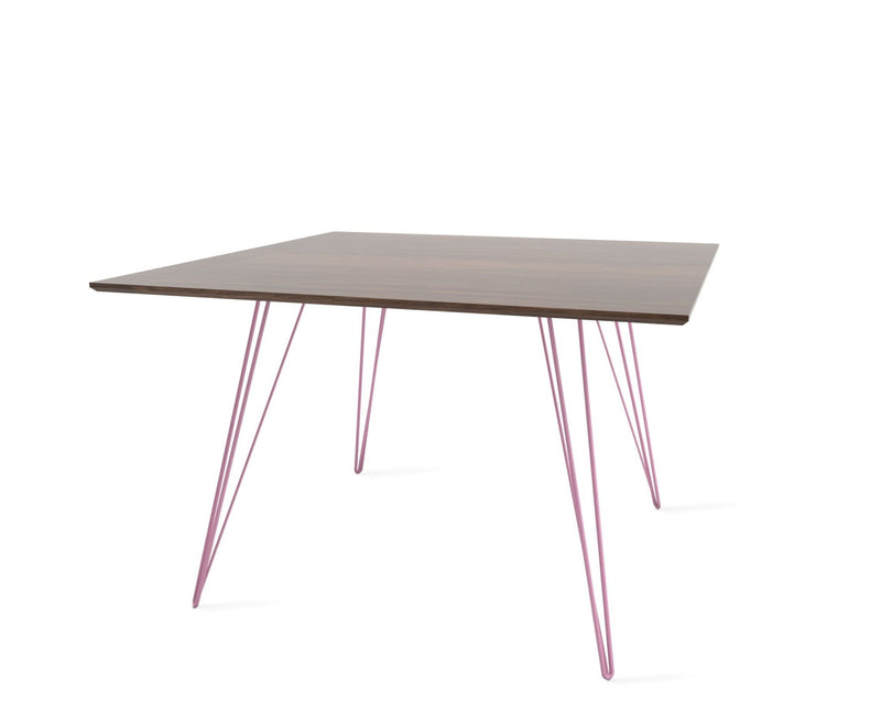 Williams Dining Table - Small Rectangle - Tronk - Tables + Desks - Maple - Blood Red - HORNE