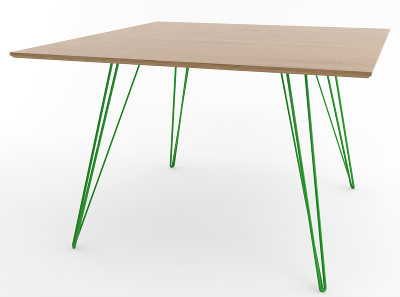 Williams Dining Table - Small Rectangle - Tronk - Tables + Desks - Maple - Blood Red - HORNE
