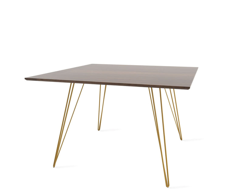 Williams Dining Table - Small Square - Tronk - Tables + Desks - Maple - Blood Red - HORNE
