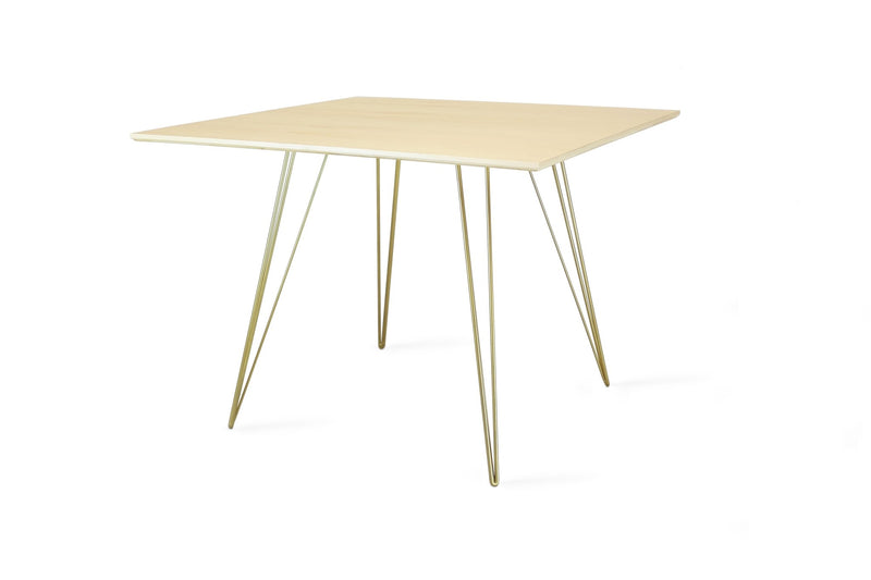 Williams Dining Table - Small Square - Tronk - Tables + Desks - Maple - Blood Red - HORNE