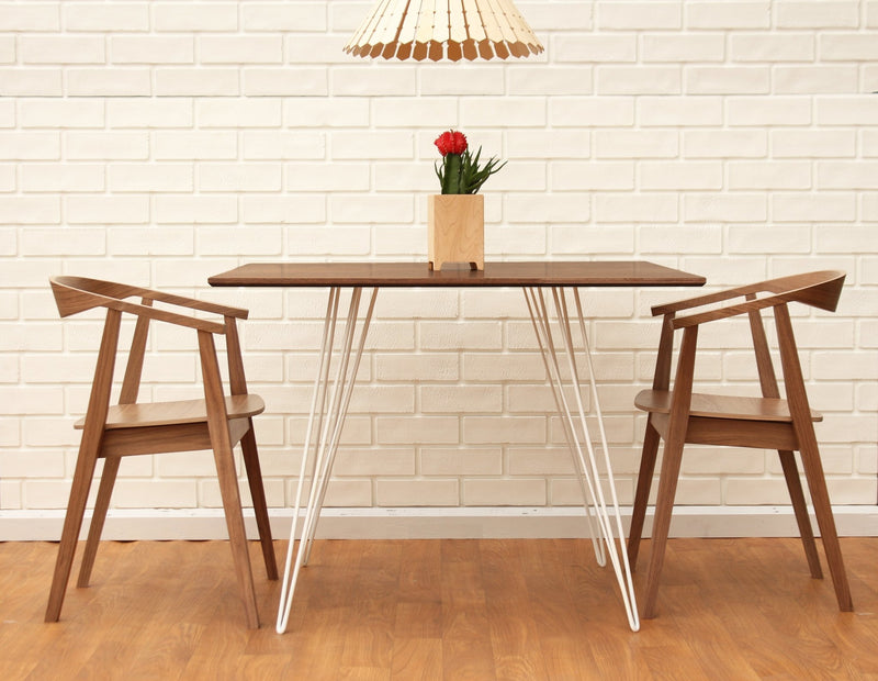 Williams Dining Table - Small Square - Tronk - Tables + Desks - Maple - Blood Red - HORNE