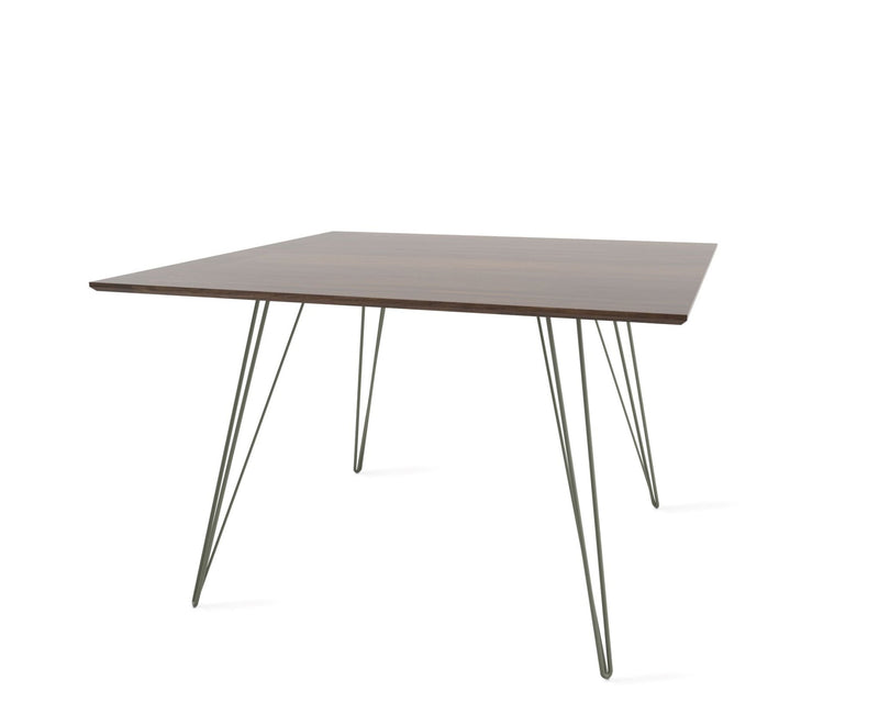 Williams Dining Table - Small Square - Tronk - Tables + Desks - Maple - Blood Red - HORNE