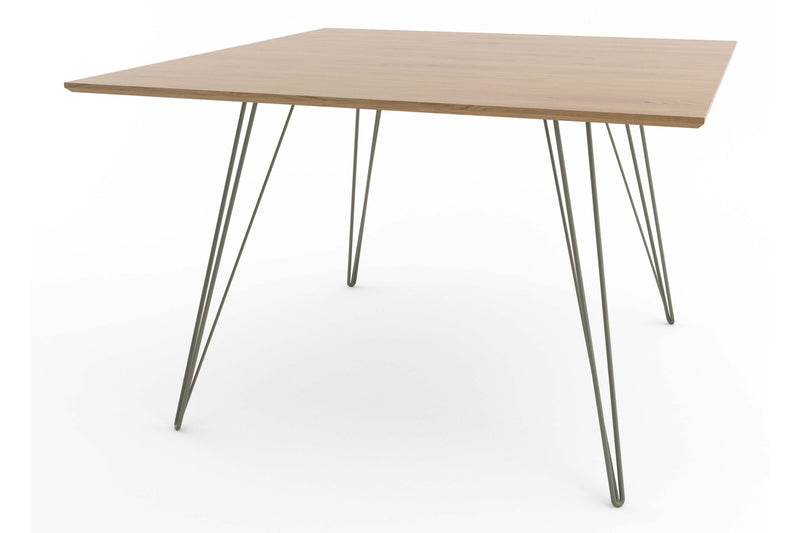 Williams Dining Table - Small Square - Tronk - Tables + Desks - Maple - Blood Red - HORNE