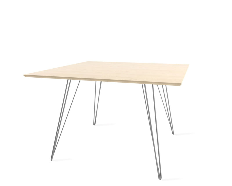 Williams Dining Table - Small Square - Tronk - Tables + Desks - Maple - Blood Red - HORNE
