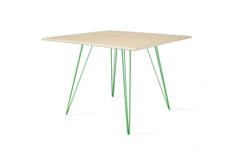 Williams Dining Table - Small Square - Tronk - Tables + Desks - Maple - Blood Red - HORNE