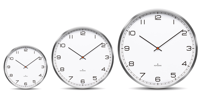 Wood35 Wall Clock - Pine Wood - Huygens - Clocks - White Index - HORNE