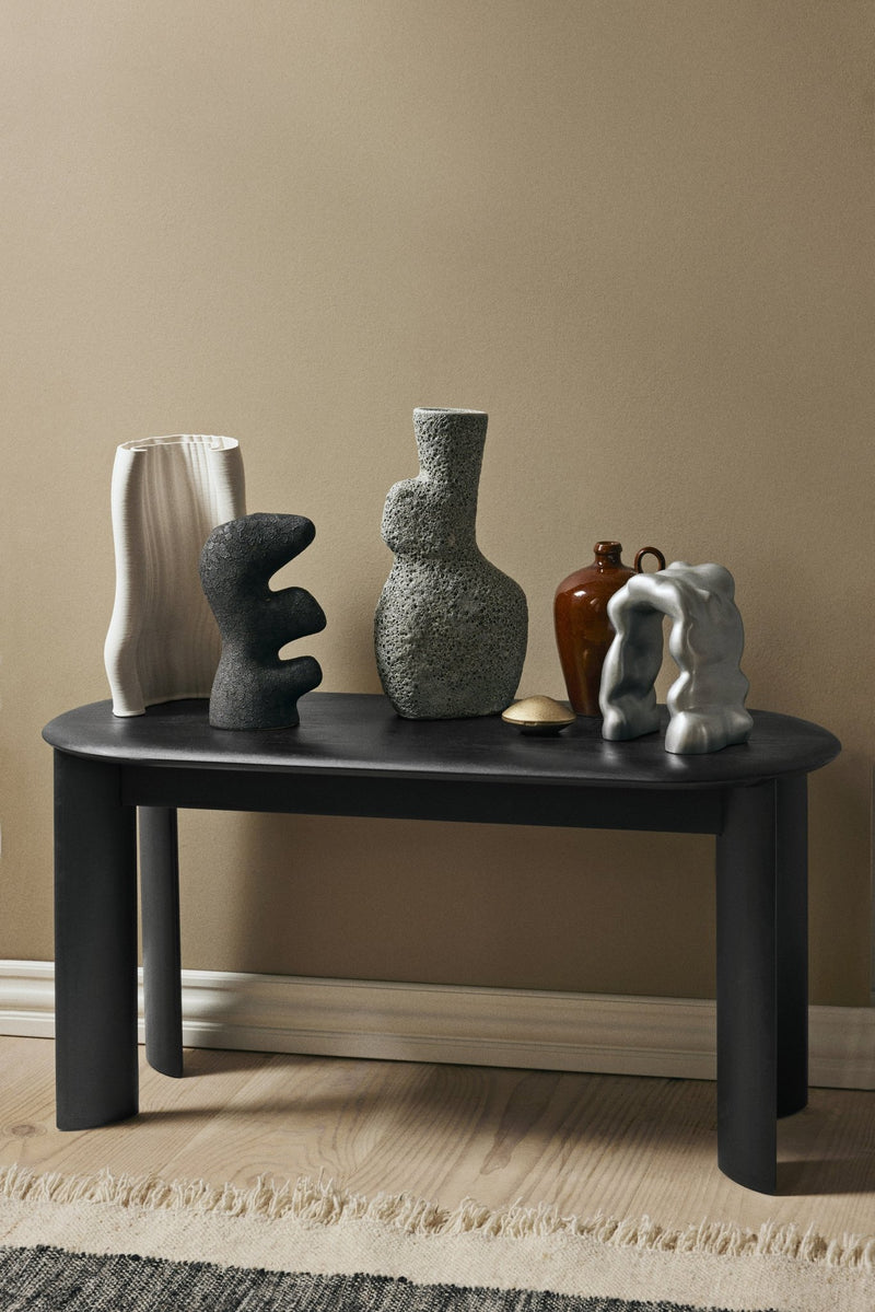 Yara Vase - Ferm Living - Vases - Small - Rustic Iron - HORNE