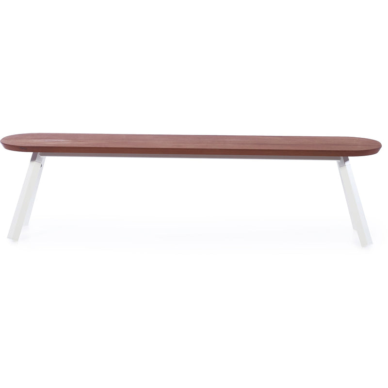 You And Me Bench - Indoor/Outdoor - RS Barcelona - Stools + Benches + Ottomans - 50 Stool - Black - HORNE