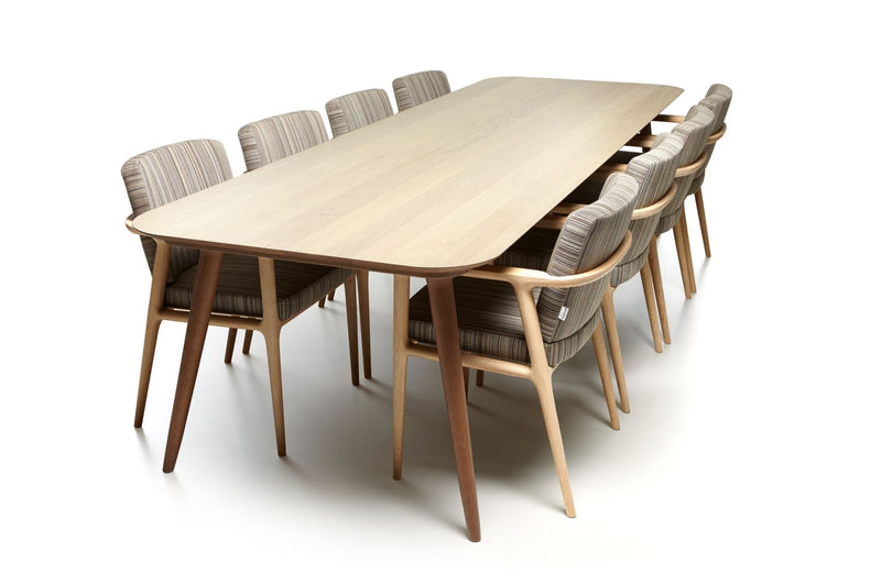 Zio Dining Table - Moooi - Tables - Model 190 - Black Stained - HORNE